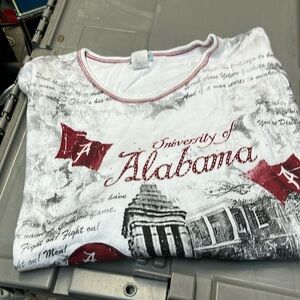 University of Alabama Ladies Top Size 11